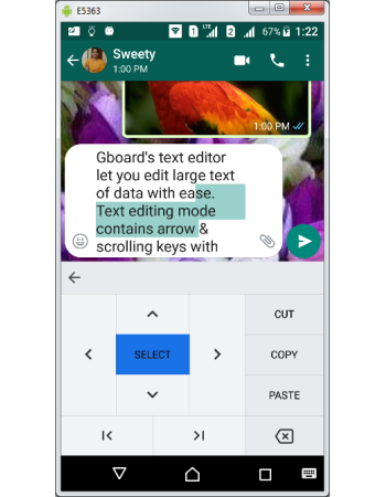 Gboard Text Editor