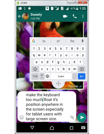 Gboard Keyboard Size & Position